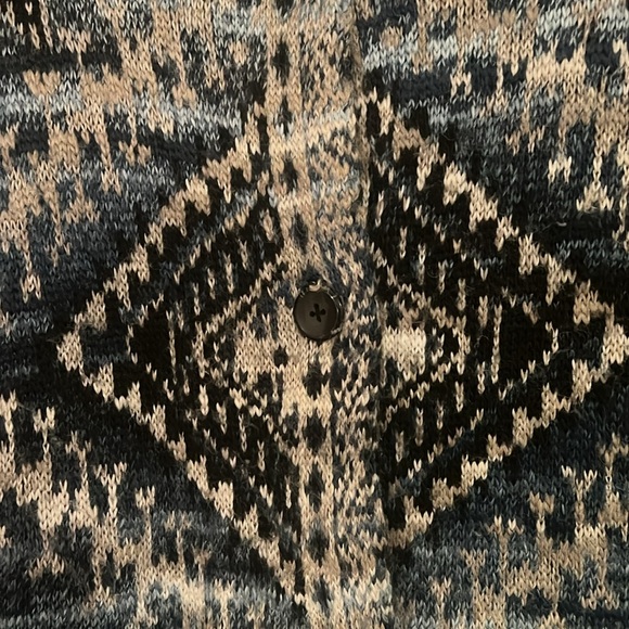 J. Jill Aztec Sweater/Coat - Picture 8 of 9